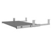 Bestar Prestige + 27W Keyboard Tray and CPU Stand in Slate - 99830-000059