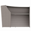 Linea Italia Curve Reception Desk Ash - ZUD290