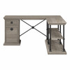 Bush Furniture Coliseum 64W L Shaped Desk Driftwood Gray - CSD164DG-03K