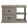 Bush Furniture Coliseum Console Table with Storage in Driftwood Gray - CSF147DG-Z