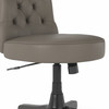 Bush Furniture Coliseum Mid Back Tufted Office Chair in Driftwood Gray - CSMCH2301WGL-Z