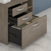 Bush Business Furniture Studio C Office Storage Cabinet with Drawers and Shelves Modern Hickory - SCF130MHSU