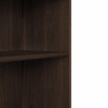Bush Business Furniture Hybrid Tall Etagere Bookcase Black Walnut - HYB023BW