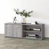 Bush Business Furniture Low Storage Cabinet with Doors and Shelves - SDS160PG-Z