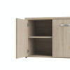 Bush Furniture Low Wall Storage Cabinet Natural Elm - SCS160NE