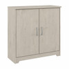 Bush Furniture 2 Door Low Storage Linen White Oak - WC31198