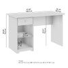 Bush Furniture Cabot 48W Computer Desk with Storage Heather Gray - WC31747