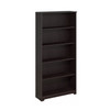 Bsh Cabot Collection 5 Shelf Bookcase Espresso Oak - WC31866