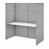 Bush Business Furniture Easy Office Cubicle Desk 60"W x 66"H Closed Panels Workstation - EODH260WH-03K