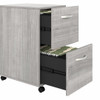 Bush Furniture Studio A 2-Drawer Mobile File Cabinet Platinum Gray - SDF116PGSU-Z