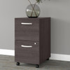 Bush Furniture Studio A 2-Drawer Mobile File Cabinet Storm Gray - SDF116SGSU-Z