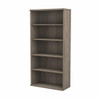 Bush Business Furniture Studio C Bookcase 5-Shelf 36"W Modern Hickory - SCB136MH