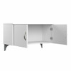 Bush Furniture Office-in-an-Hour Desk Straight Workstation 2-units - OIAH005WH