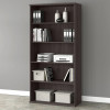 Bush Furniture Studio A Tall 5 Shelf Bookcase Storm Gray - SDB7236SG-Z