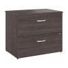 Bush Furniture Studio A 2 Drawer Lateral File Cabinet Assembled Storm Gray - SDF136SGSU-Z