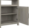 Bsh Furniture Cottage Grove TV Stand 5 Shelf Bookcases with Doors - CGR021CWH