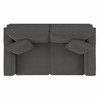 Bush Furniture 61W Loveseat Charcoal Gray - SNJ61SCGH-03K