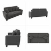 Bush Furniture 73W Sofa Charcoal - SNJ73SCGH-03K