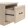 Kathy Ireland Bush Furniture Woodland 24W Hall Tree and Small Shoe Bench Warm Maple - WDL007WM