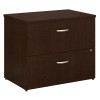Bush Furniture Easy Office Lateral File Cabinet Mocha Cherry - EO101MRSU