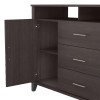 Bush Furniture Somerset Tall TV Stand with Storage Storm Gray - STV148SGK Bush Furniture Somerset Tall TV Stand with Storage Storm Gray - STV148SGK