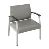 Bush Furniture Arrive Bariatric Waiting Room Guest Chair with Arms - CH3902GVL-03
