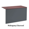HON 38000 Series 48" Return Mahogany/Charcoal - 38216LNS