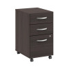 Bush Furniture Arrive 3-Drawer File Cabinet Assembled Storm Gray - ARF116SG-Z