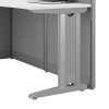 Bush Furniture Office-in-an-Hour L Shaped Desk Workstation with Panels - WC36194-03K