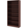 Lorell Laminate Bookcase 72" Mahogany - LLR99790
