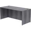Lorell Essentials Series Rectangular Desk Shell 48x24 Weathered Charcoal  - LLR69549