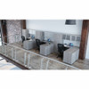 Lorell Essentials Series Rectangular Desk Shell 48x24 Weathered Charcoal  - LLR69549