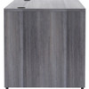 Lorell Essentials Series Rectangular Desk Shell 48x24 Weathered Charcoal  - LLR69549