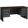 Lorell Fortress Modular Series Double-pedestal Desk 60 x 30 - LLR79142