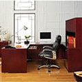 Alera Verona Veneer Series - Mahogany Finish