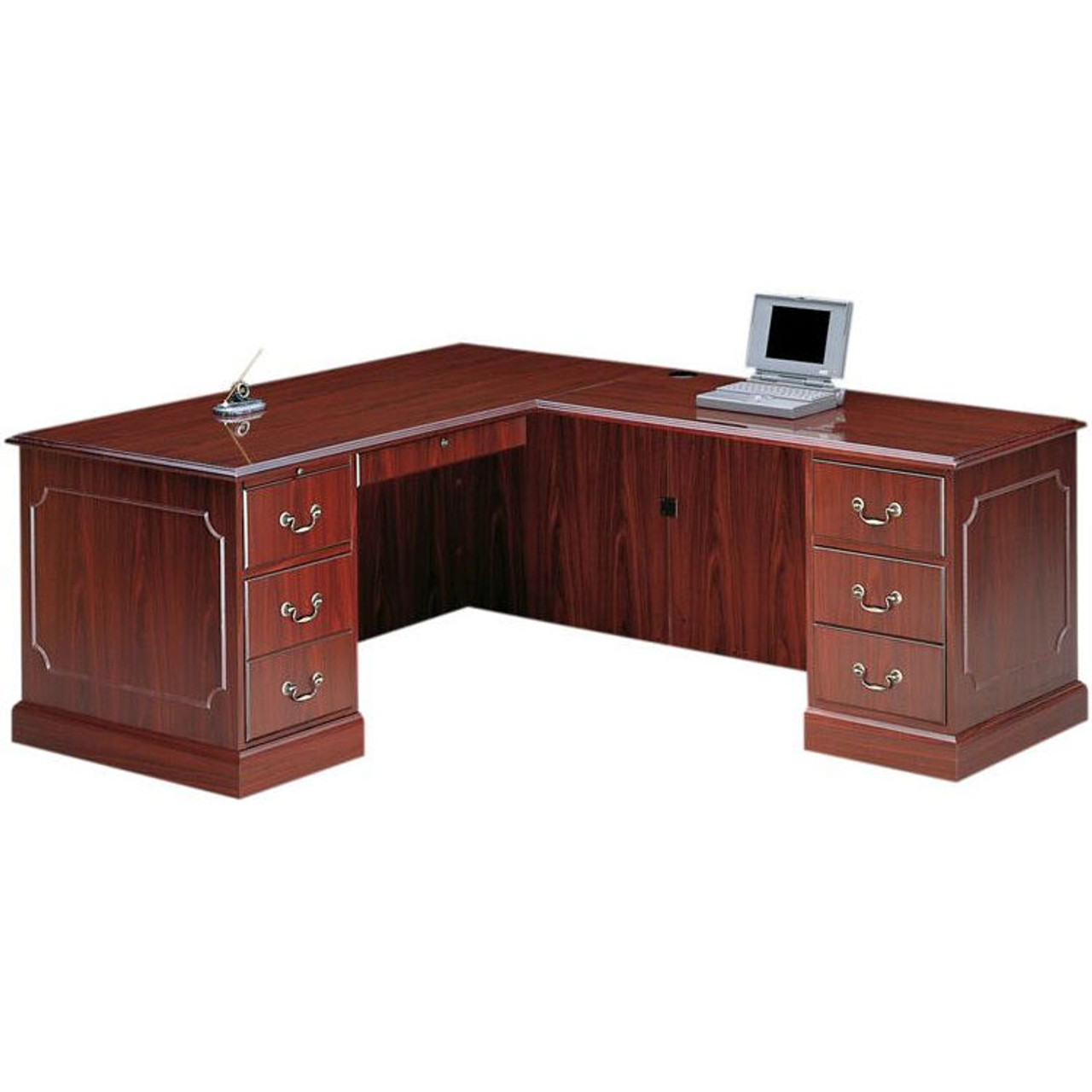 HON 94000 L Shaped Desk Workstation with Right Return Free Shipping!