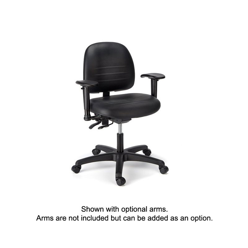 Cramer RPMD4 Rhino Plus Desk-Height Medium Back Chair Ships Free!