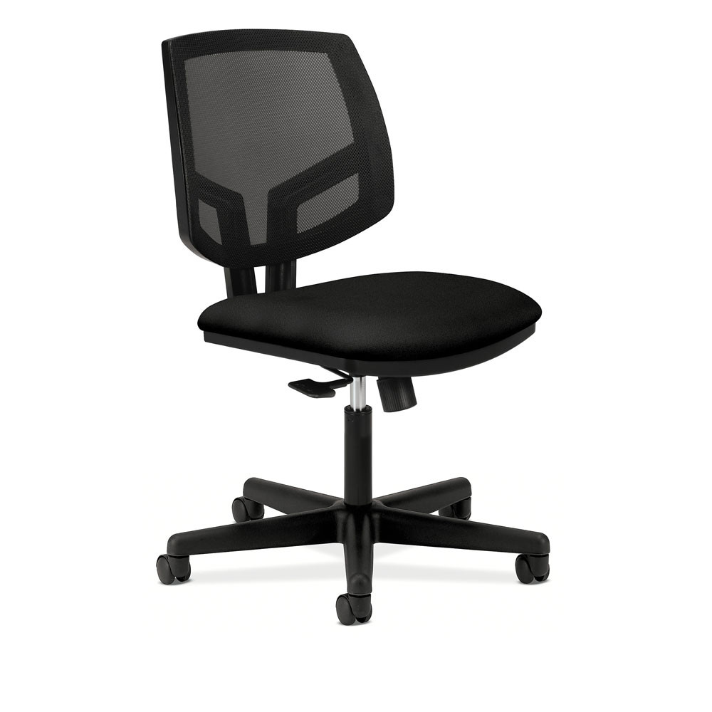 HON H5711 Volt Series Mesh Back Task Chair, Black Fabric Ships Free!