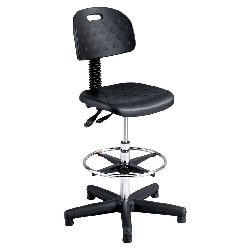 Safco 6912 Soft Tough Deluxe Workbench Stool Free Shipping!