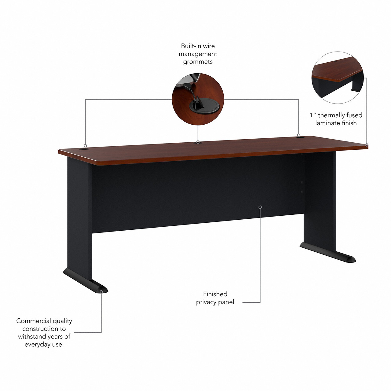 Bush BBF Series A Desk 72