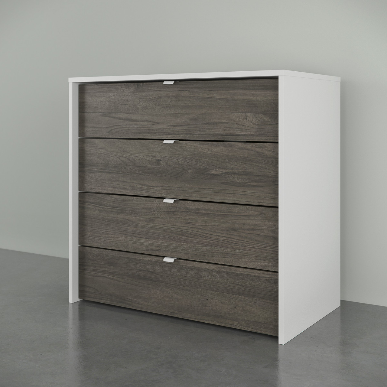 Nexera 4 shop drawer chest