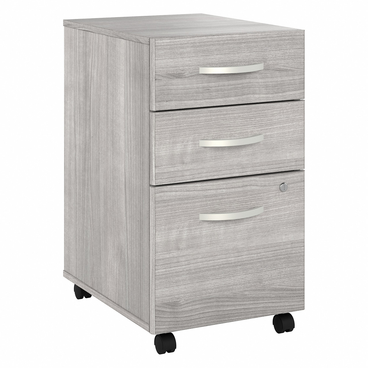 Bush Business Furniture Hybrid 3 Drawer Mobile File Cabinet