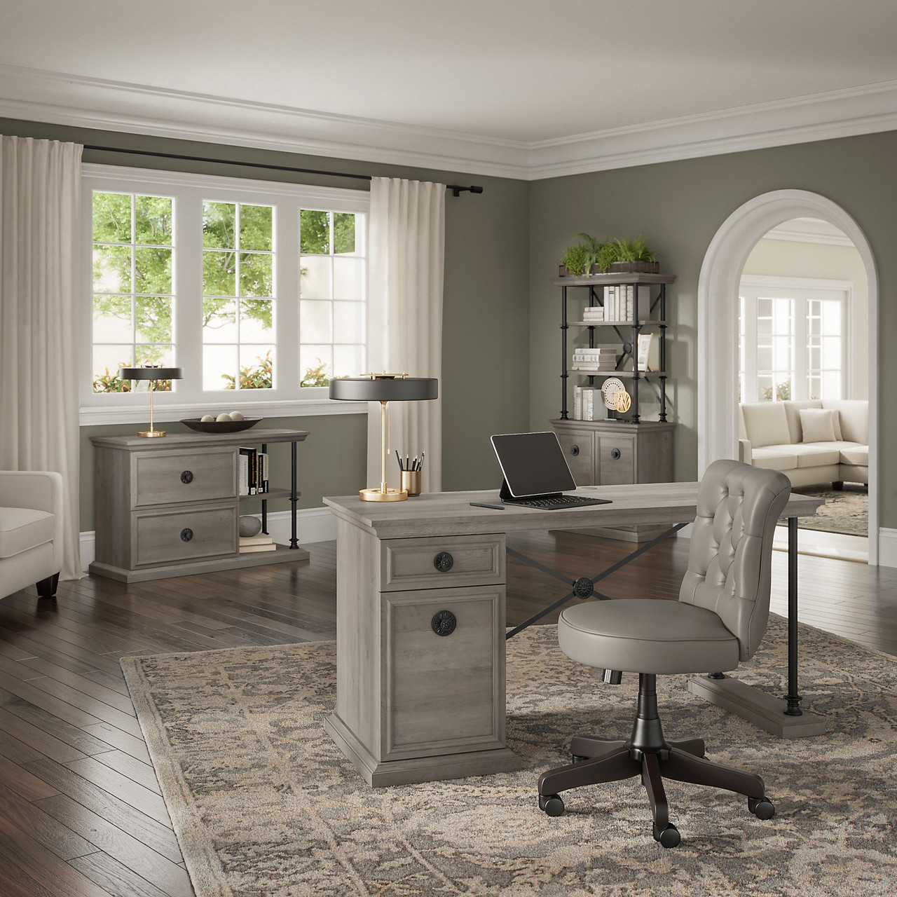 Bush furniture lateral file cabinet best sale