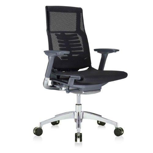 Eurotech by Raynor Powerfit all Mesh Chair PFT2-BLK-MBLK Free