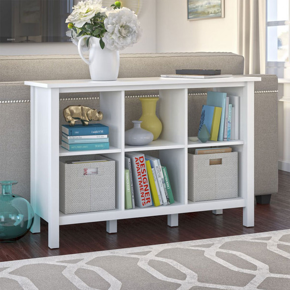 Bush Broadview Collection 6-Cube Bookcase - BDB145WH-03