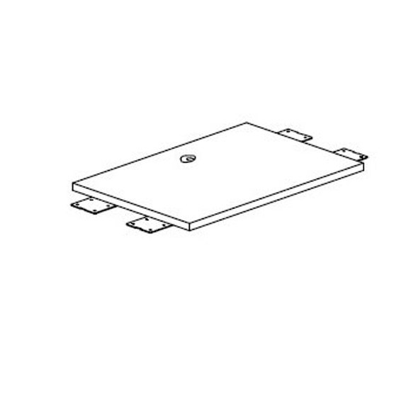 Mayline CSII Straight Bridge No Modesty Panel 42" - C282N