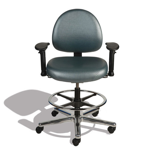 Cramer Triton Mid-Height Medium Back Chair 4-way Fabric - TRMM4