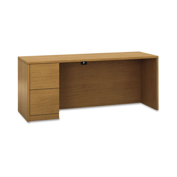 HON 10500 Series Single Full-Height Pedestal Credenza 72" Left, Assembled -105904LCC