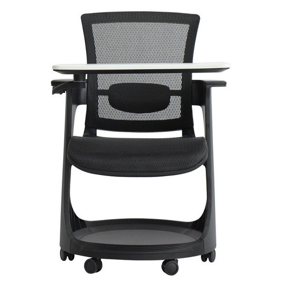 Eurotech by Raynor Breeze Side Chair without Casters, Black