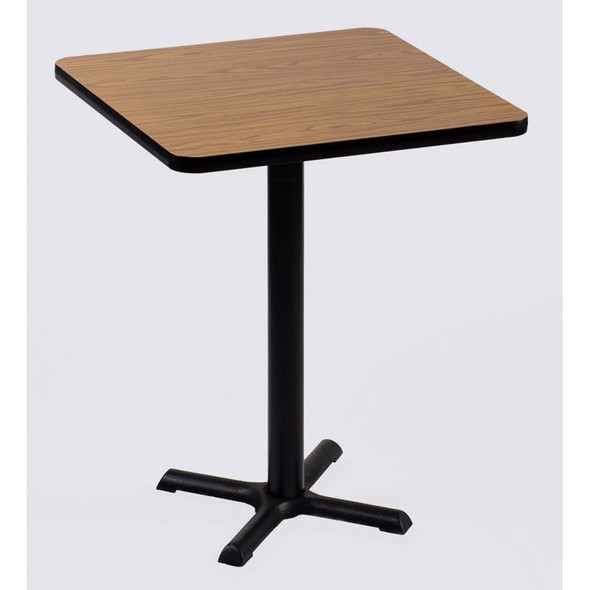 Correll Bar and Cafe Breakroom Table - Bar Stool Height - Square 36" - BXB36S
